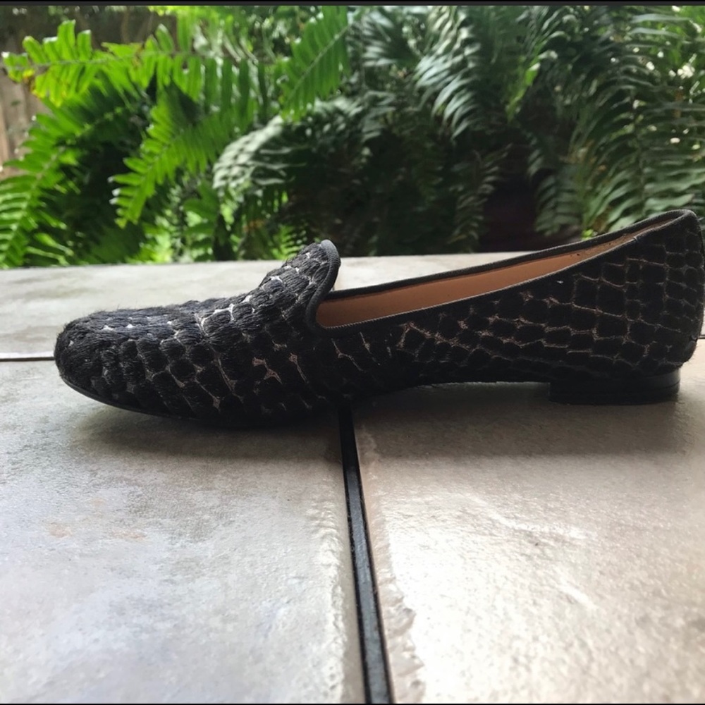 Antonio Melani Georgie Calf Hair Loafers Diamond 8